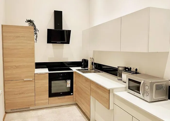 City-center-apartment Hip Area, Big & New アパート ウィーン